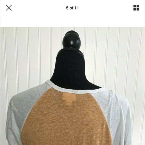 New Lularoe Randy Raglan Baseball Shirt Size Small - Picture 8 of 8
